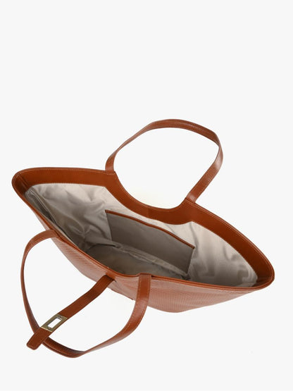 Amalfi Tote (Cognac) (Small)