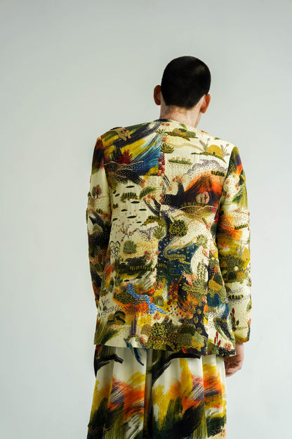 Dreamscape Mens Emb. Jacket