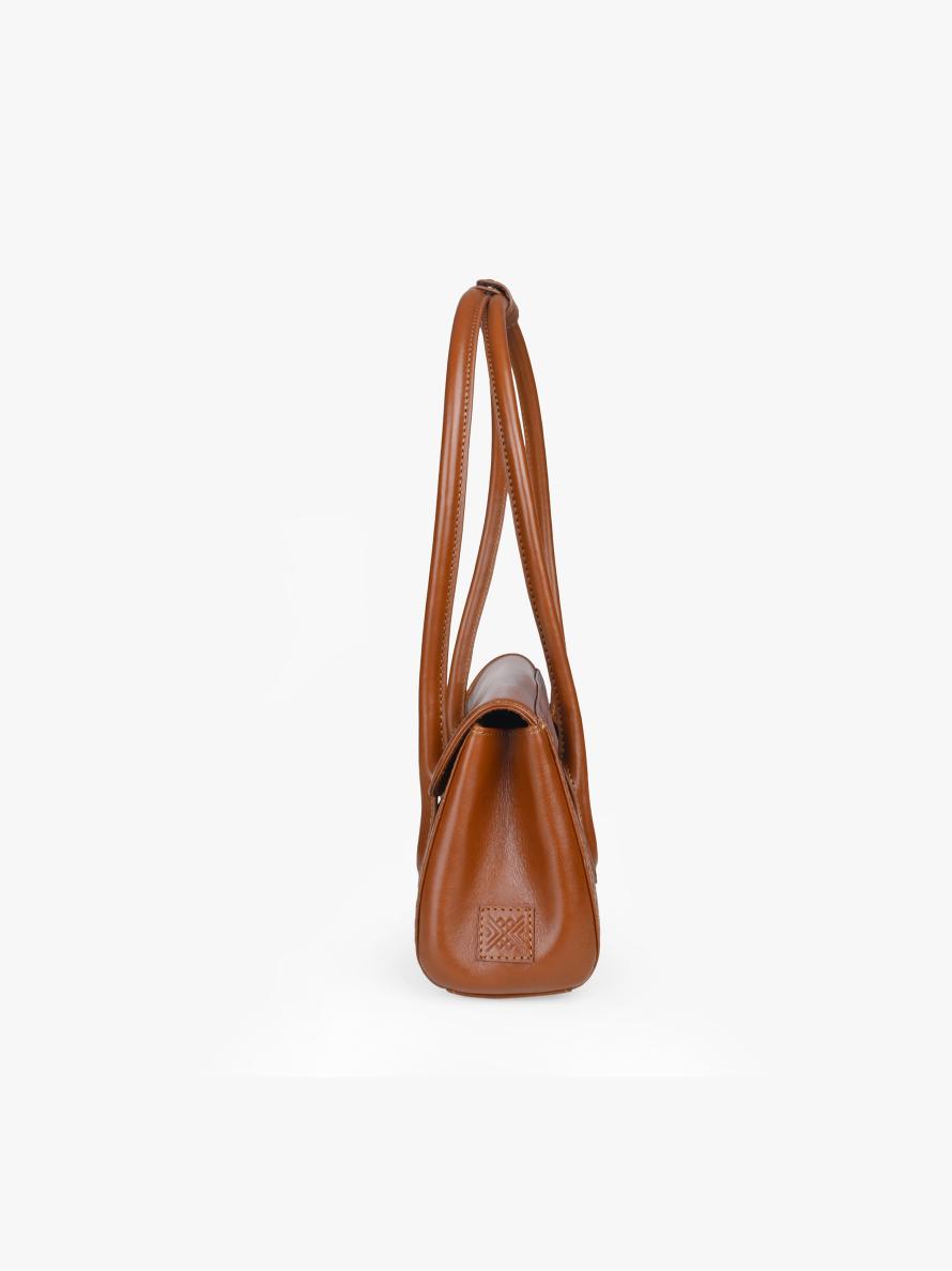 Seville Satchel (Cognac) (Small)