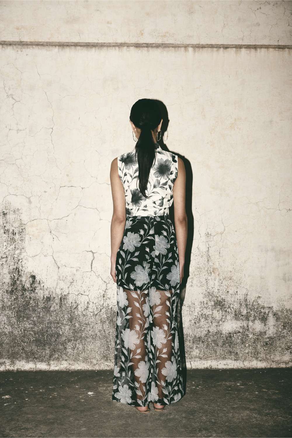 AN Floral Organza Pant