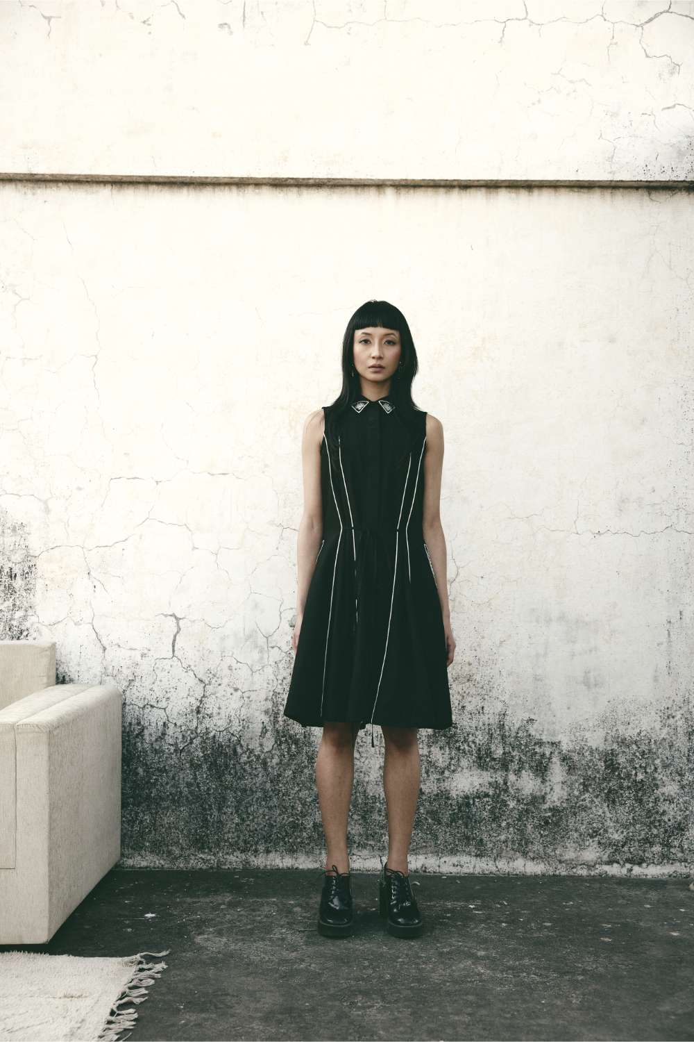 AN Trench Dress Black