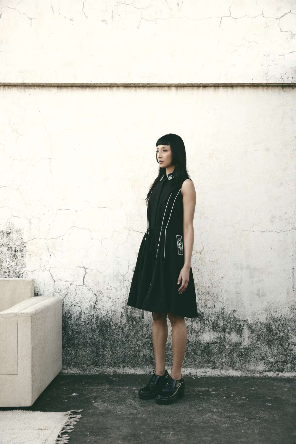 AN Trench Dress Black