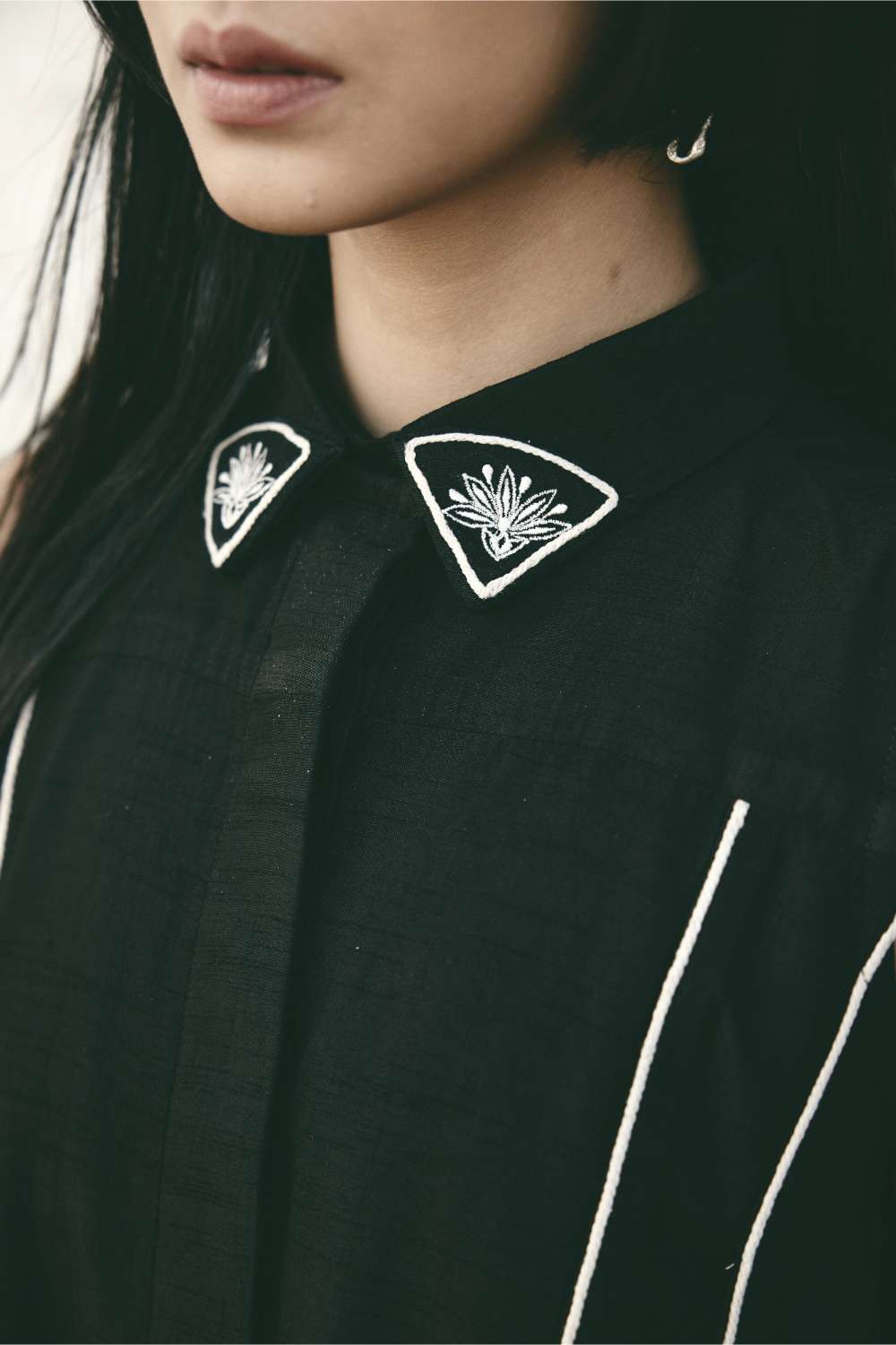 AN Trench Dress Black