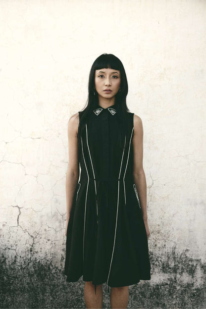 AN Trench Dress Black