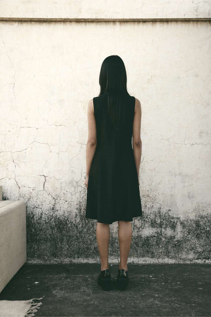 AN Trench Dress Black
