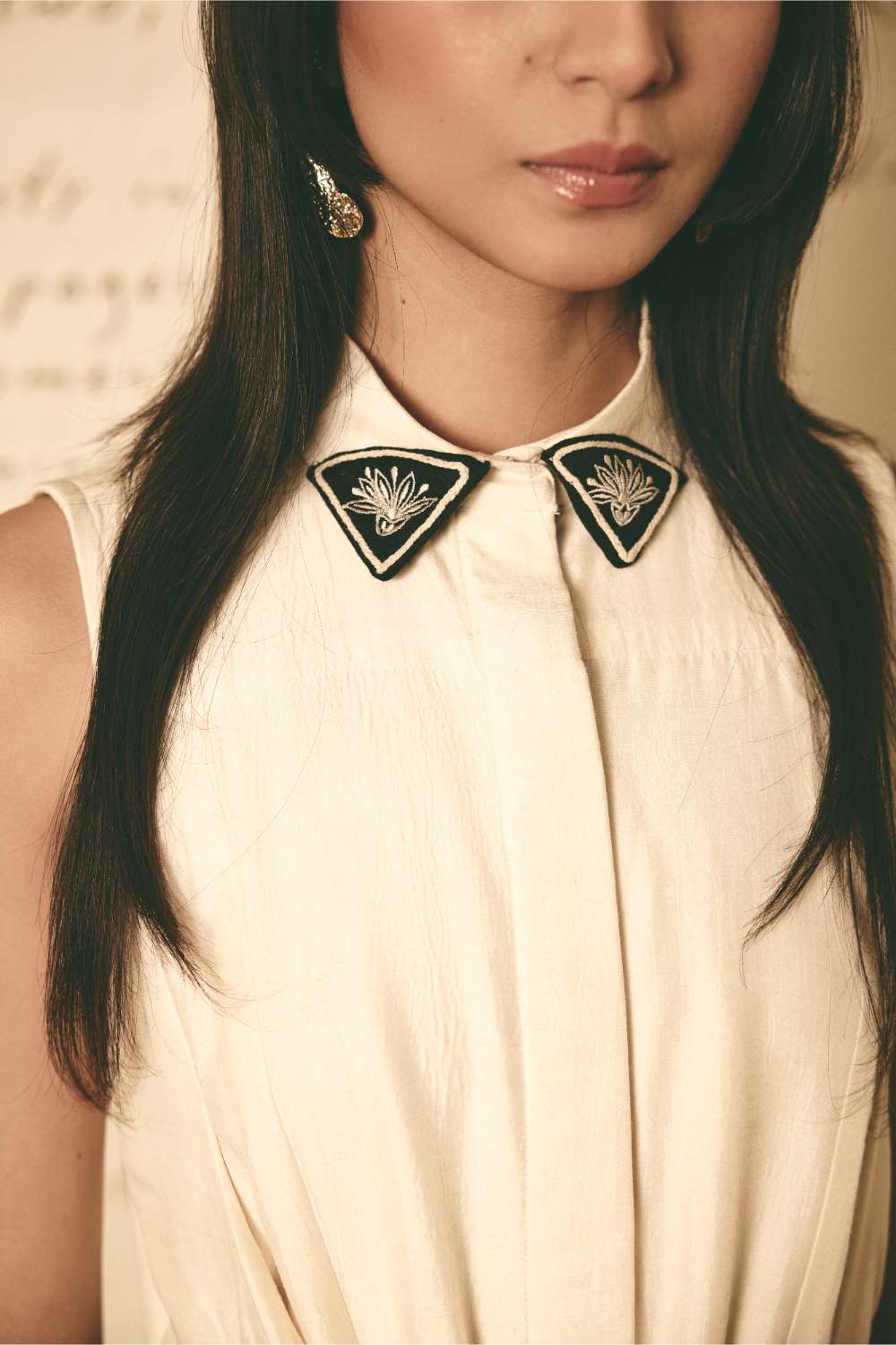 AN Trench Dress - White
