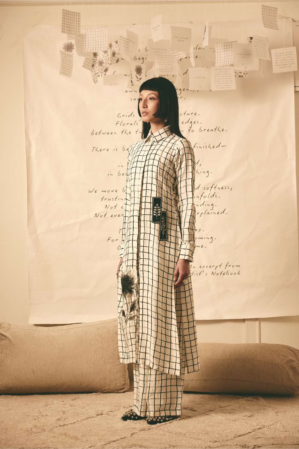 AN Grid Pant