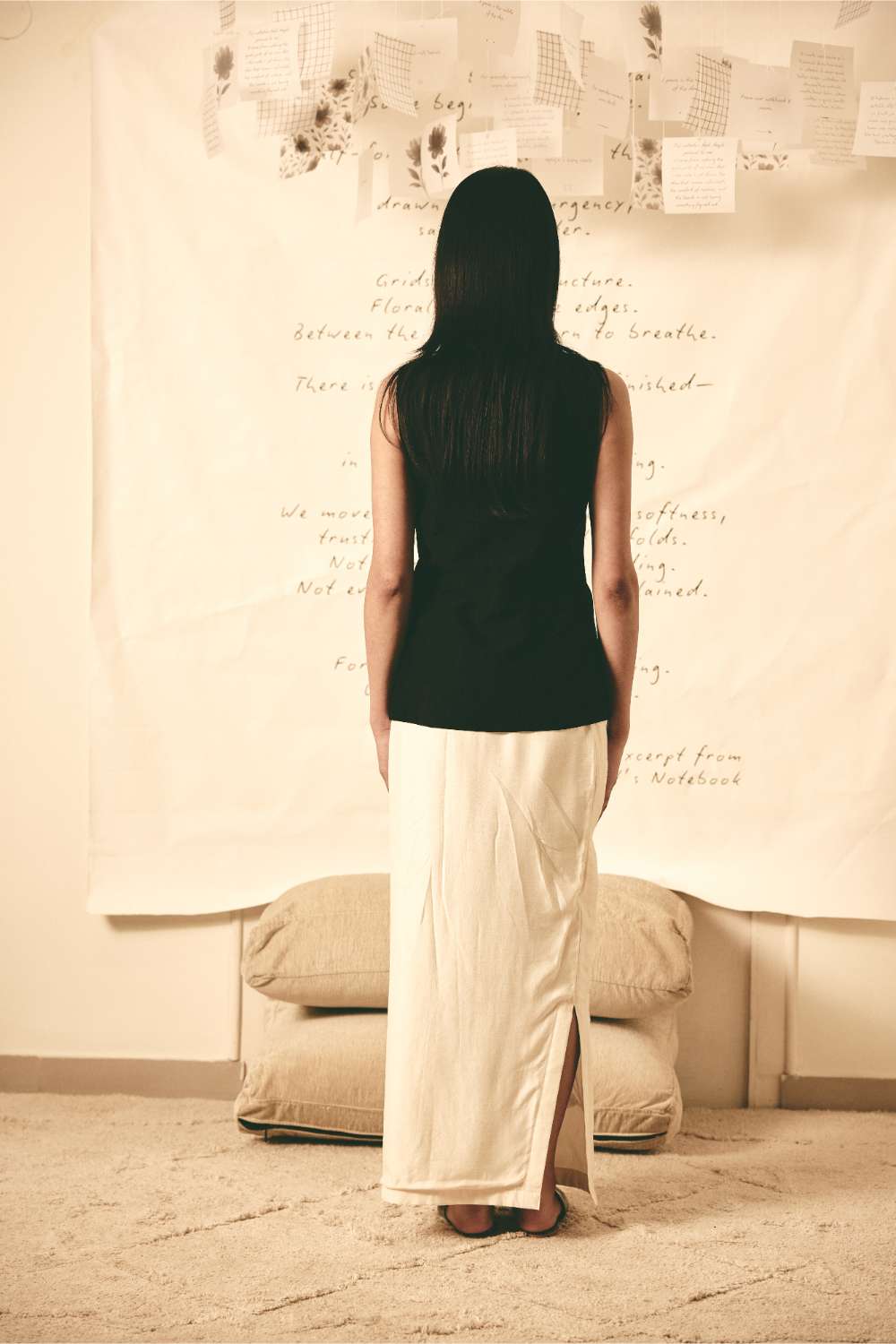 AN Bloom Pencil Skirt