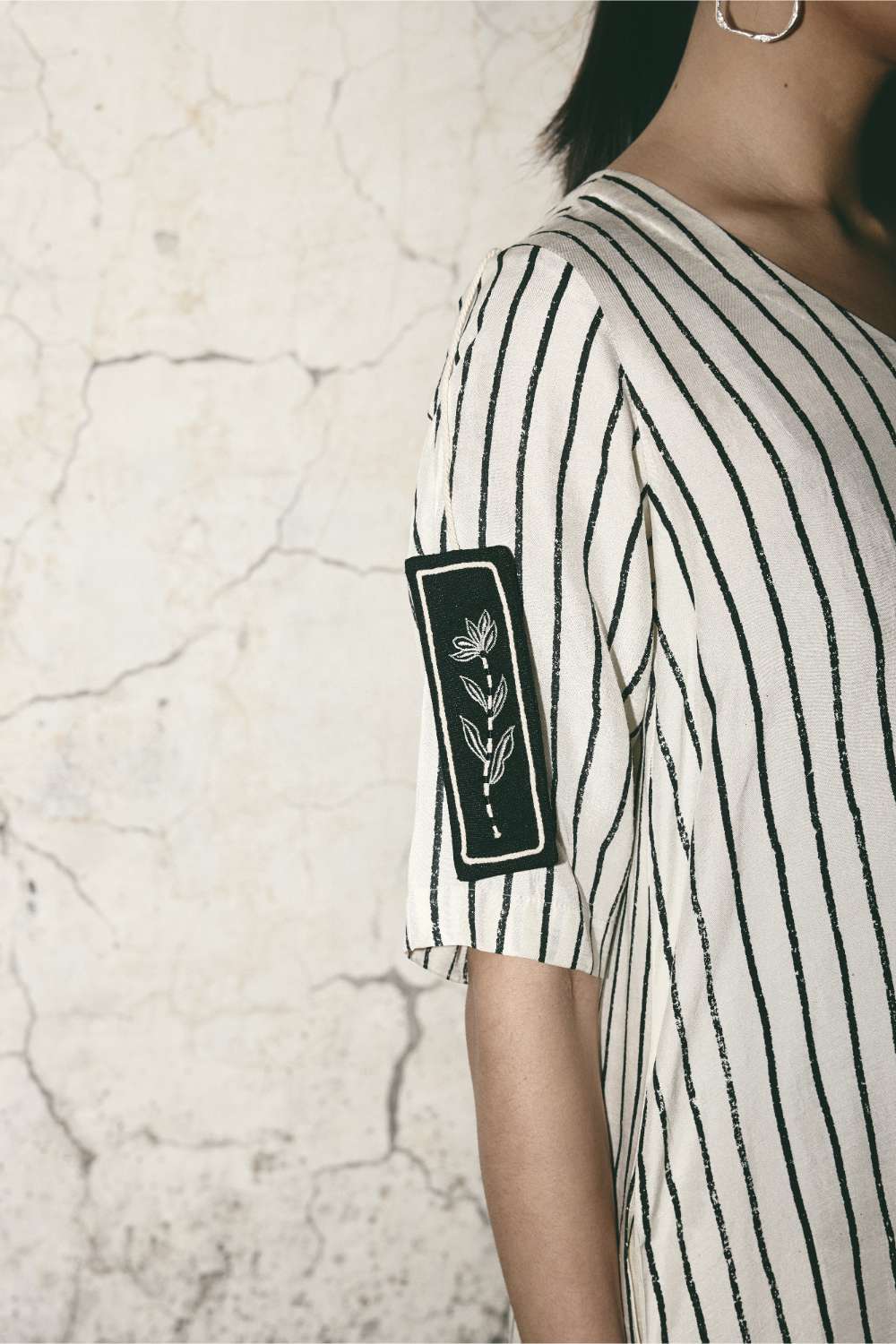 AN Stripe Bloom Dress