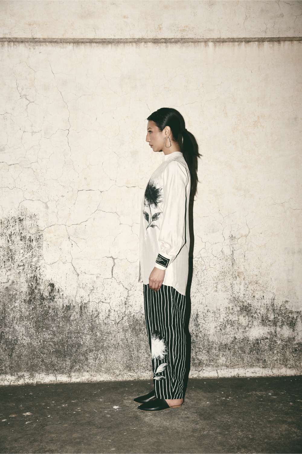 AN Bloom Top with Barrel Pants