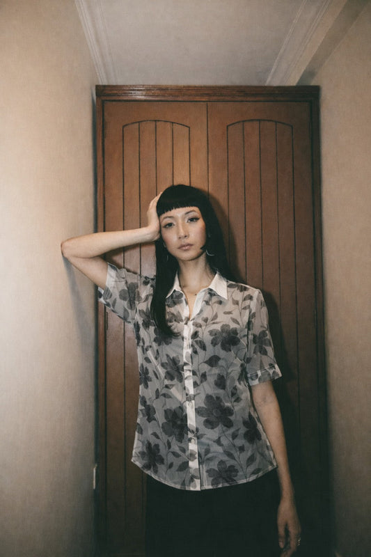 AN Floral Sheer Shirt
