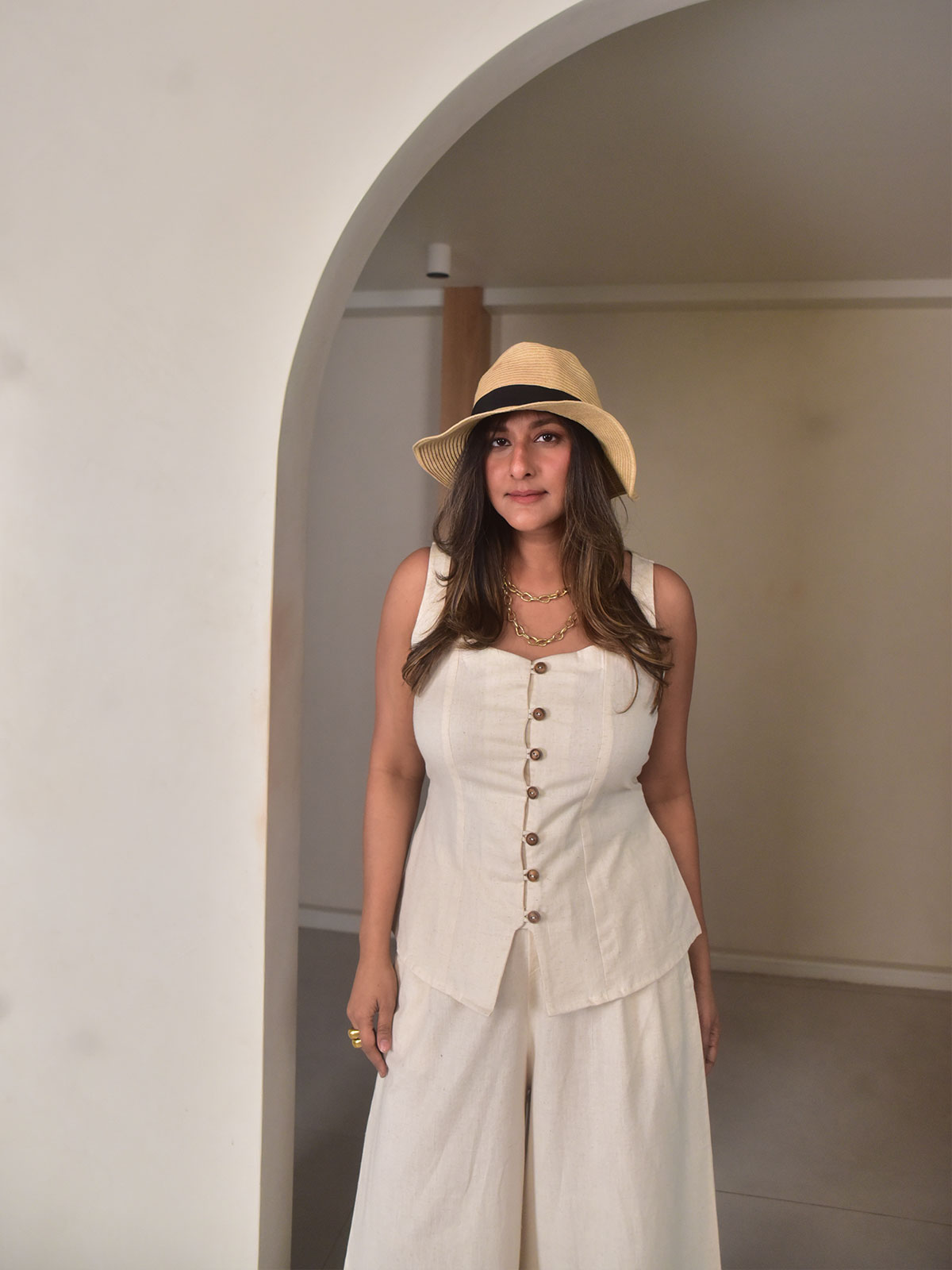 Amara Button Down Vest