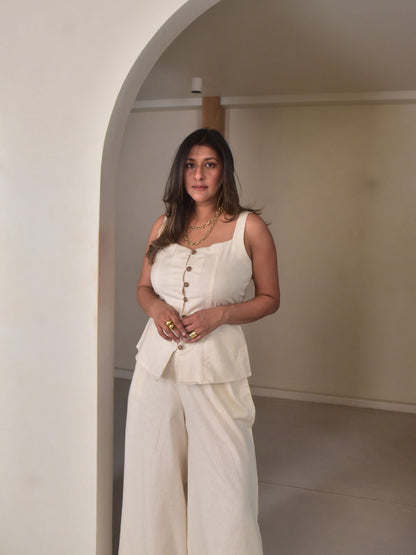 Amara Button Down Vest