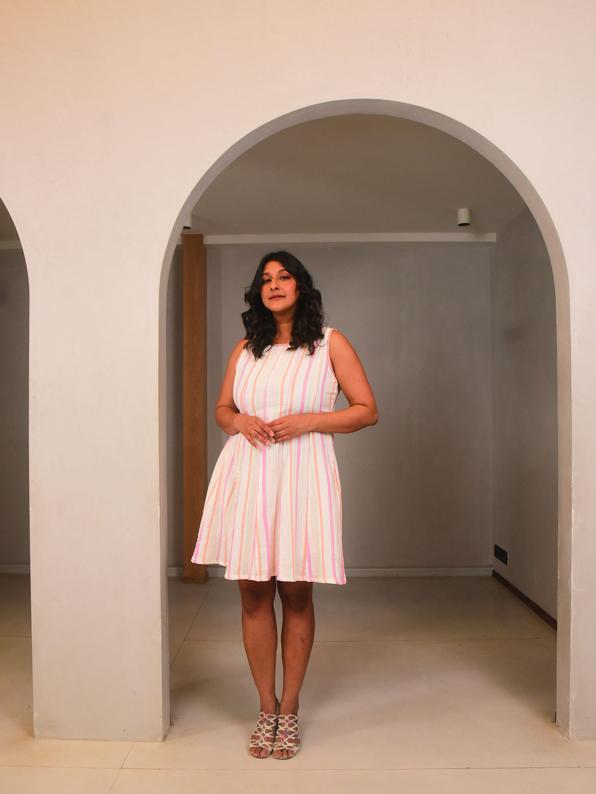 Anne Panelled Dress