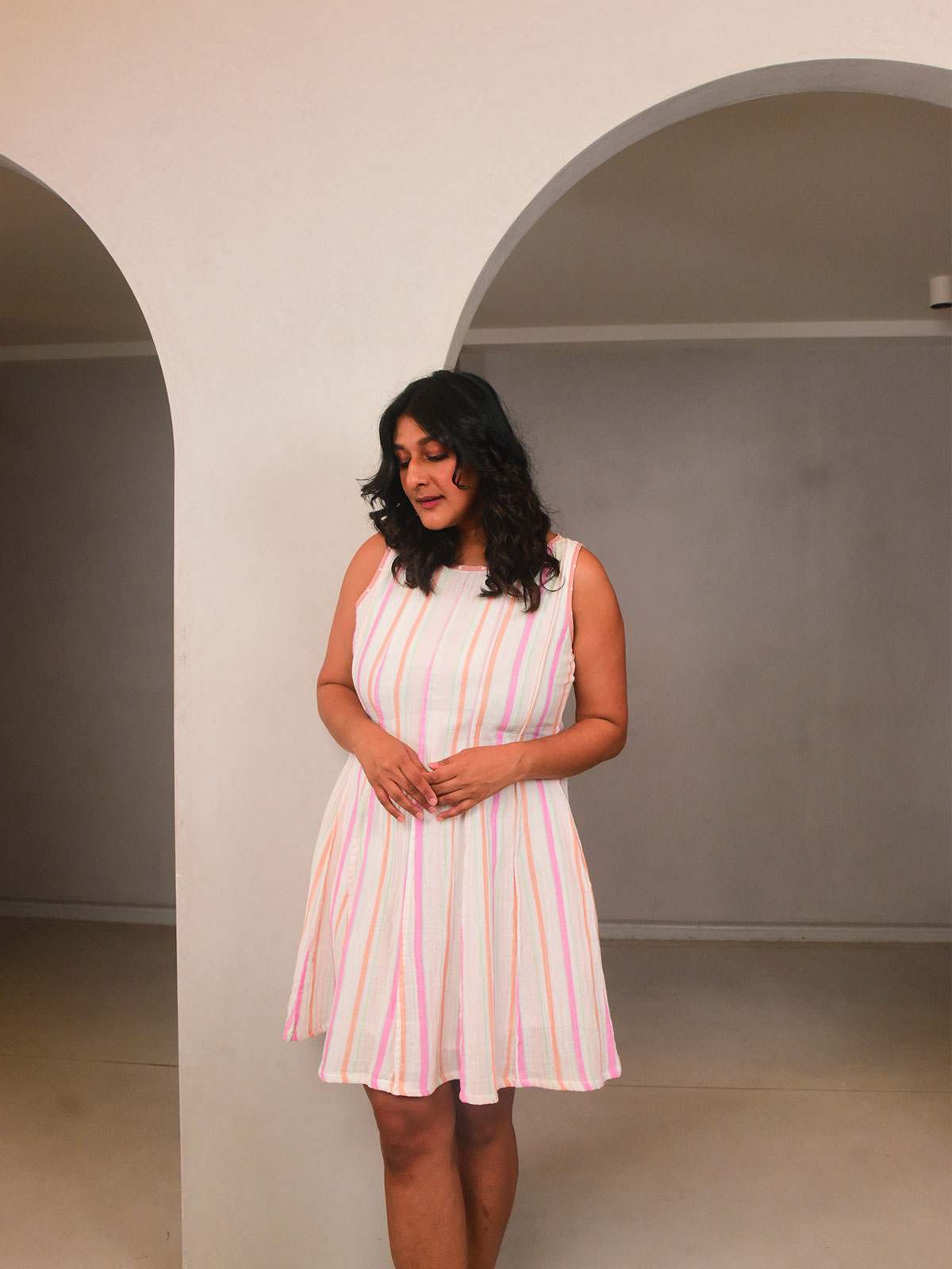 Anne Panelled Dress