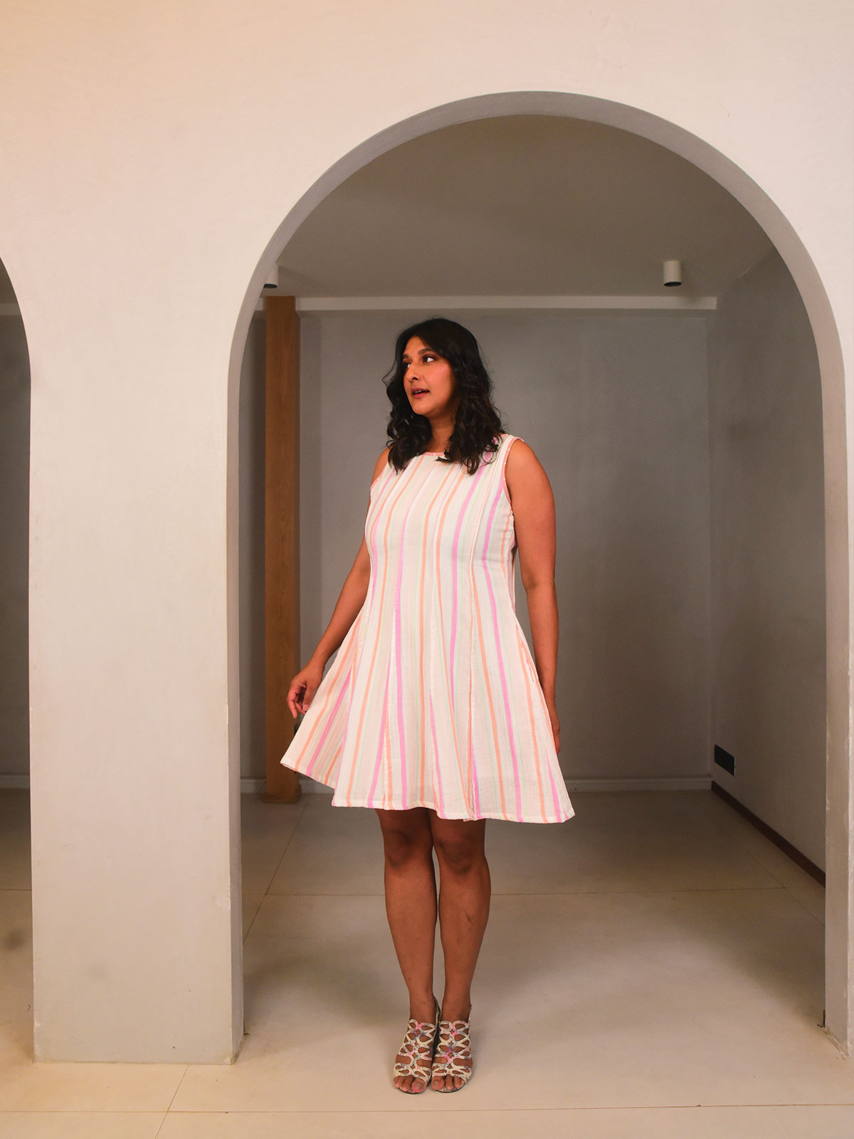Anne Panelled Dress