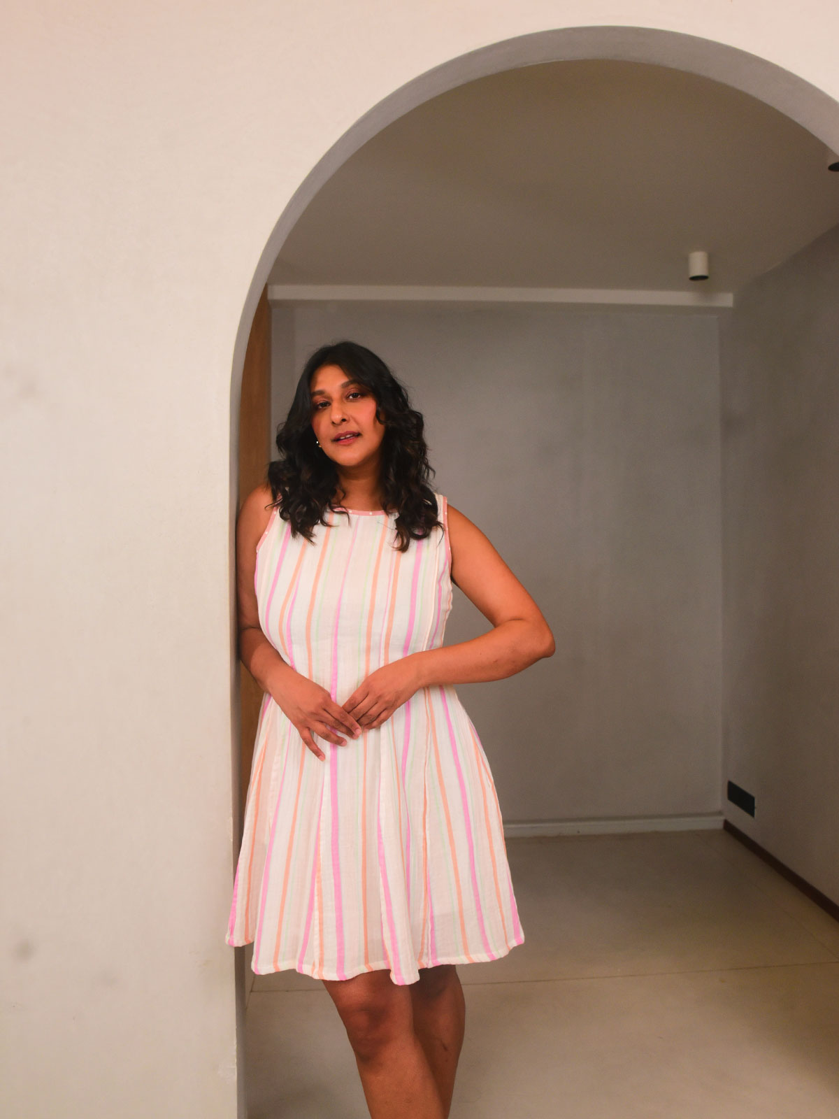 Anne Panelled Dress