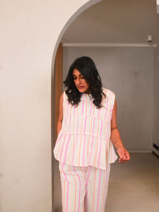 Anne Panelled Top