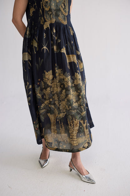 BANYAN PINTUCKS DRESS