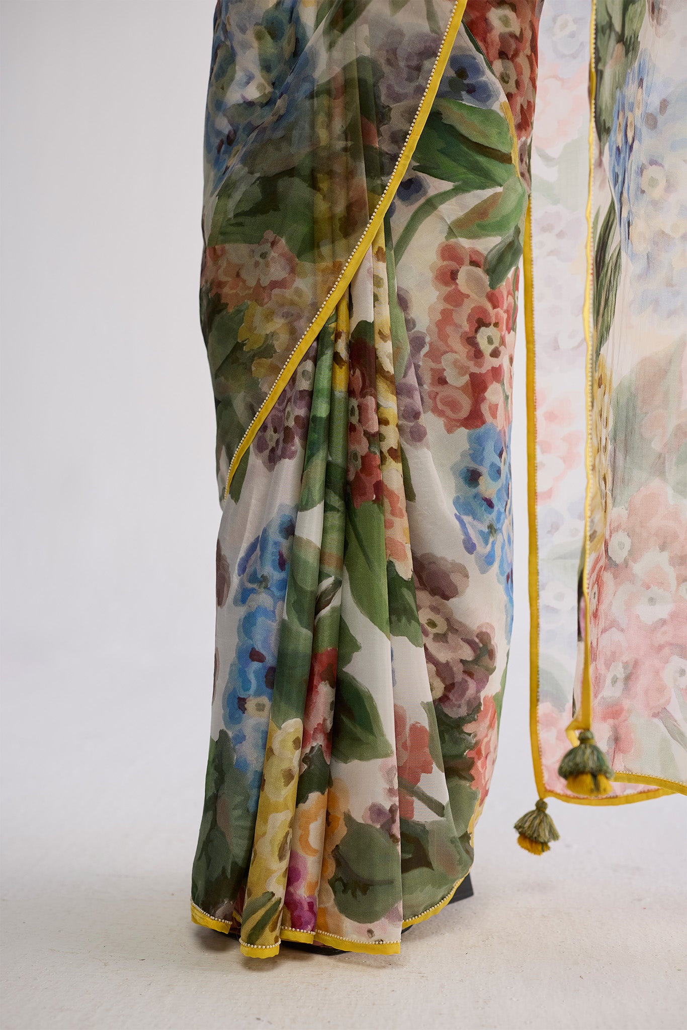 VERANDA SILK & ORGANZA SAREE