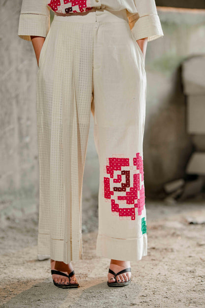 Quiet Bloom Shirt and Trouser Set