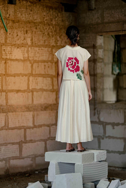 Two Ways top and Skirt Set
