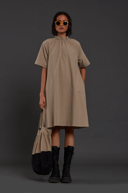 Beige Tora Dress