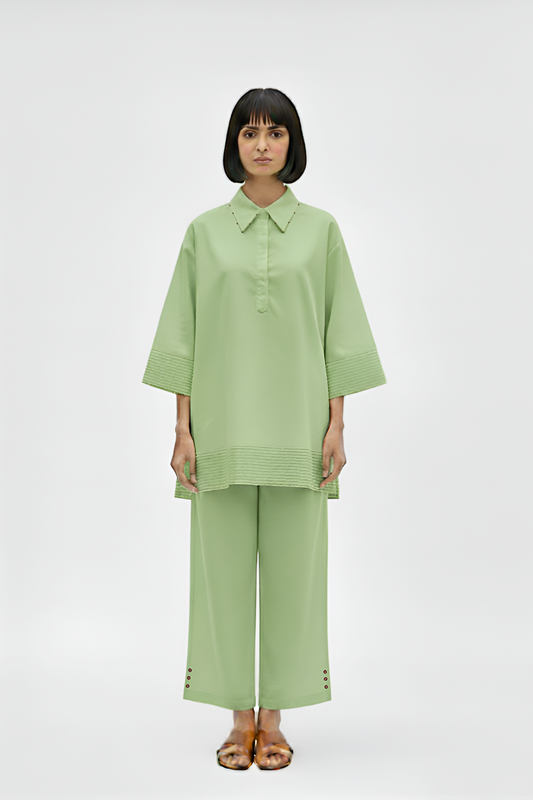 Asparagus Green Co-ord Set