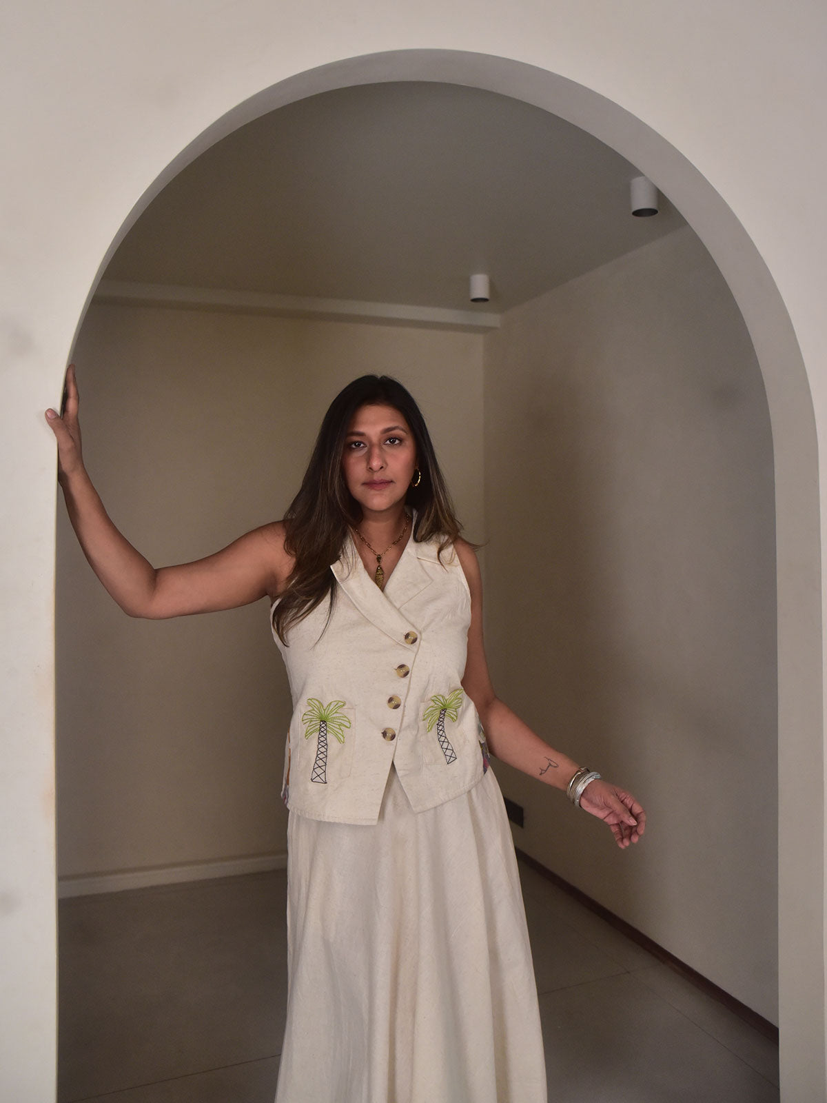 Amara Applique Vest