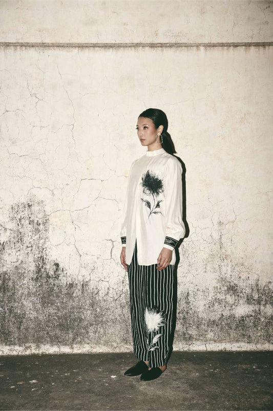 AN Bloom Top with Barrel Pants