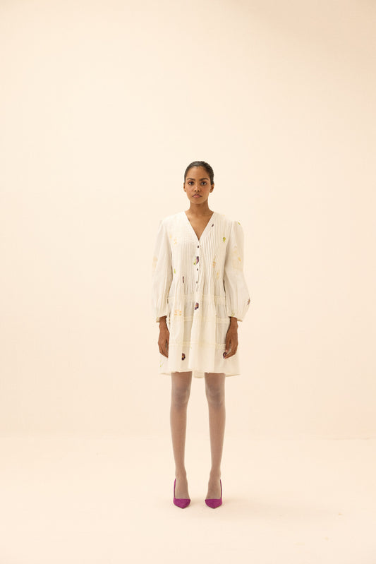 White Salt Dress