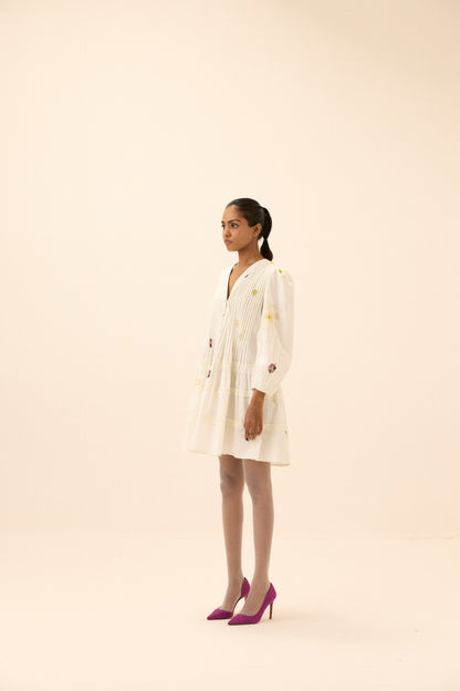 White Salt Dress