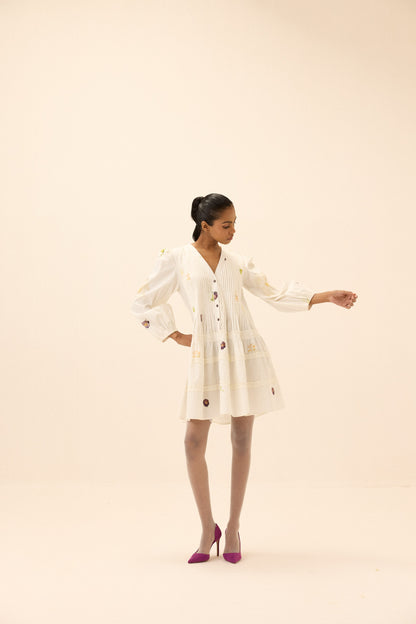 White Salt Dress