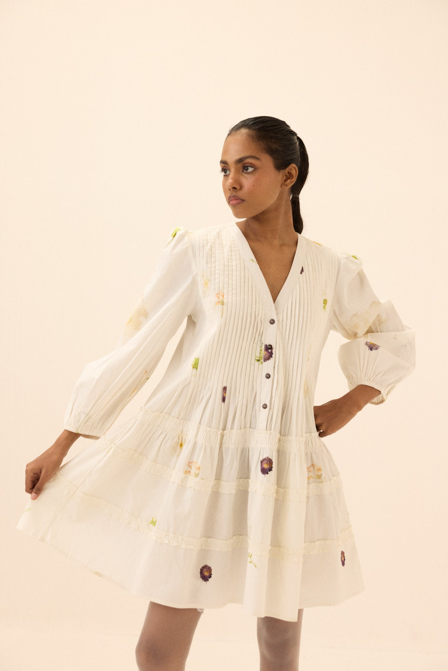 White Salt Dress