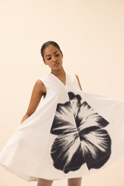 Ice Petunia Dress