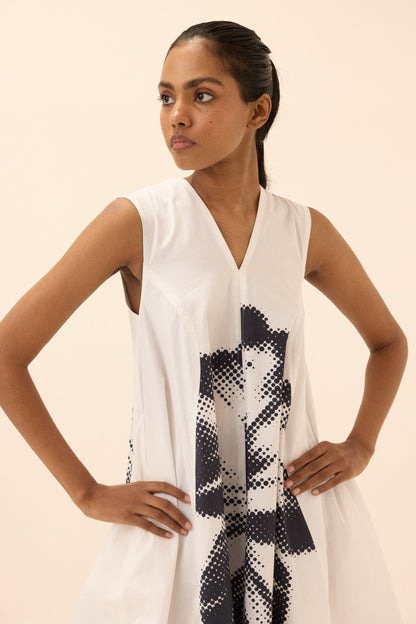 Ice Petunia Dress