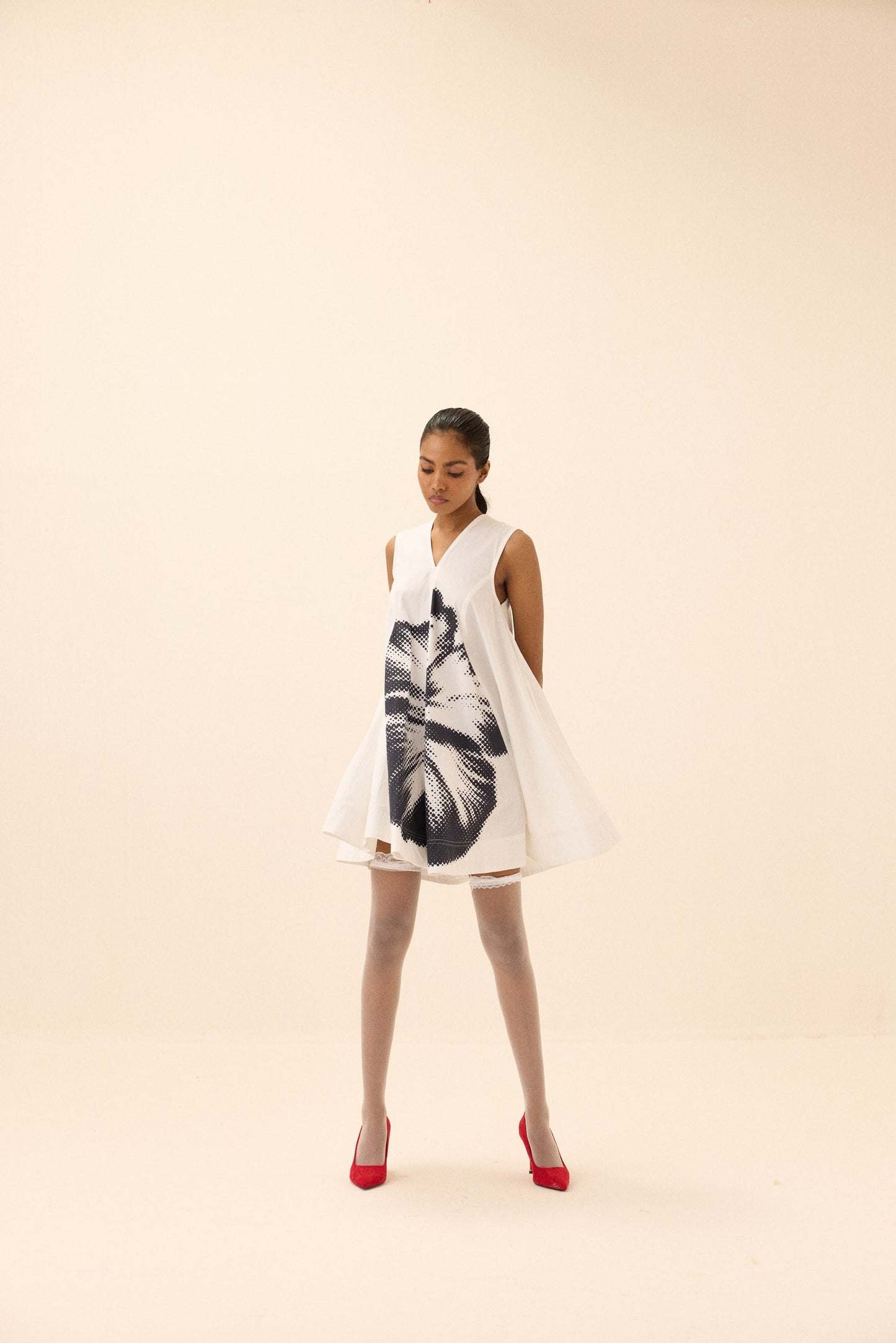 Ice Petunia Dress