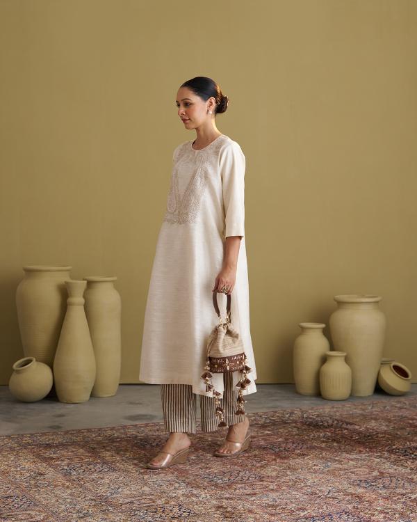 Ivory Mulbery Silk Set