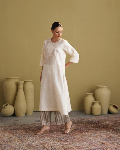 Ivory Mulbery Silk Set