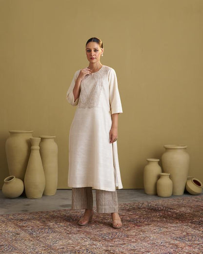 Ivory Mulbery Silk Set