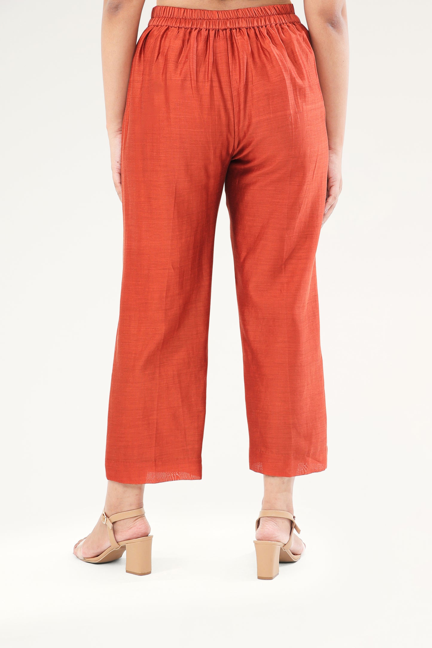 Zinnia Pant - Rust