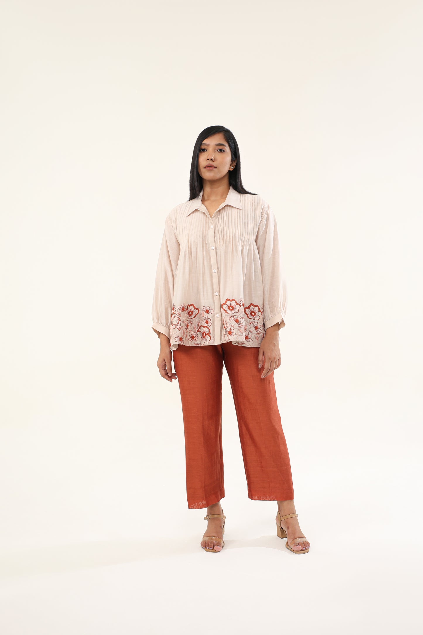 Zinnia Pant - Rust