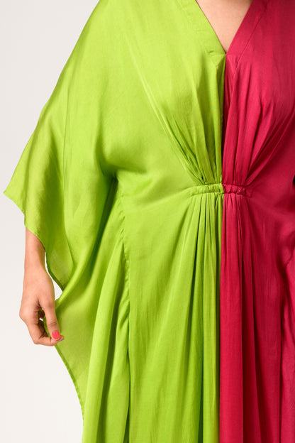 Green-Wine Kaftan