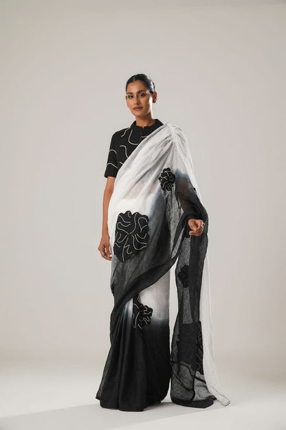 MJ Ombre Floral Saree