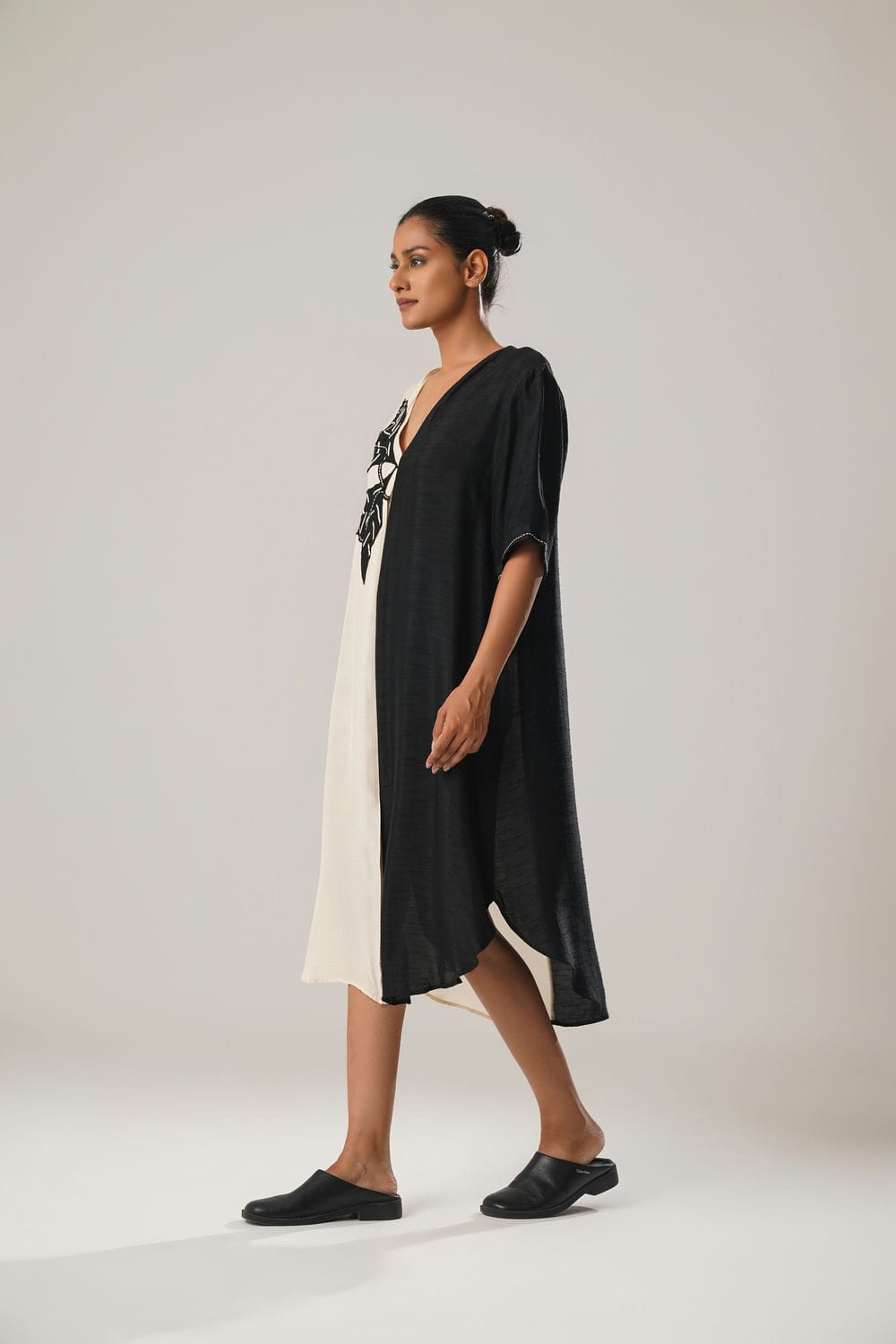 MJ Box Pleat Dress