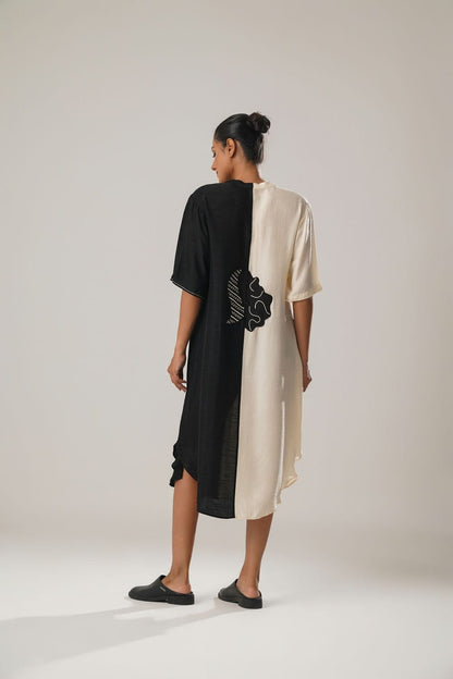 MJ Box Pleat Dress
