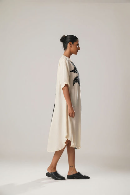 MJ Box Pleat Dress
