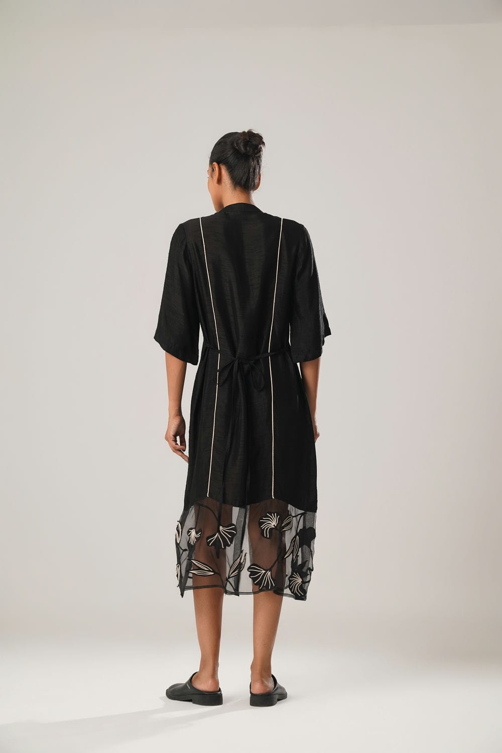 MJ Organza Panel Dress