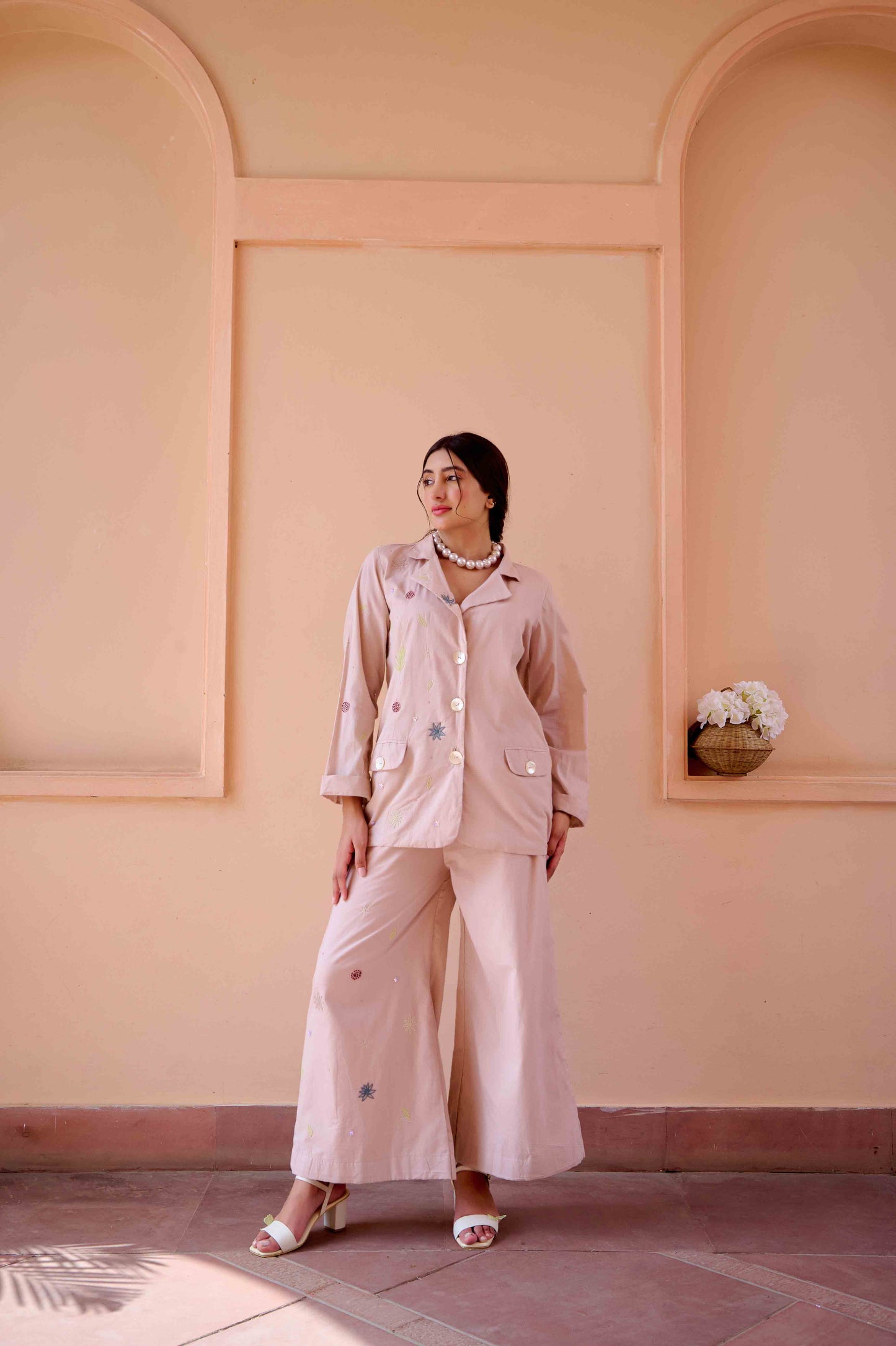 Fred Pant Suit Pink