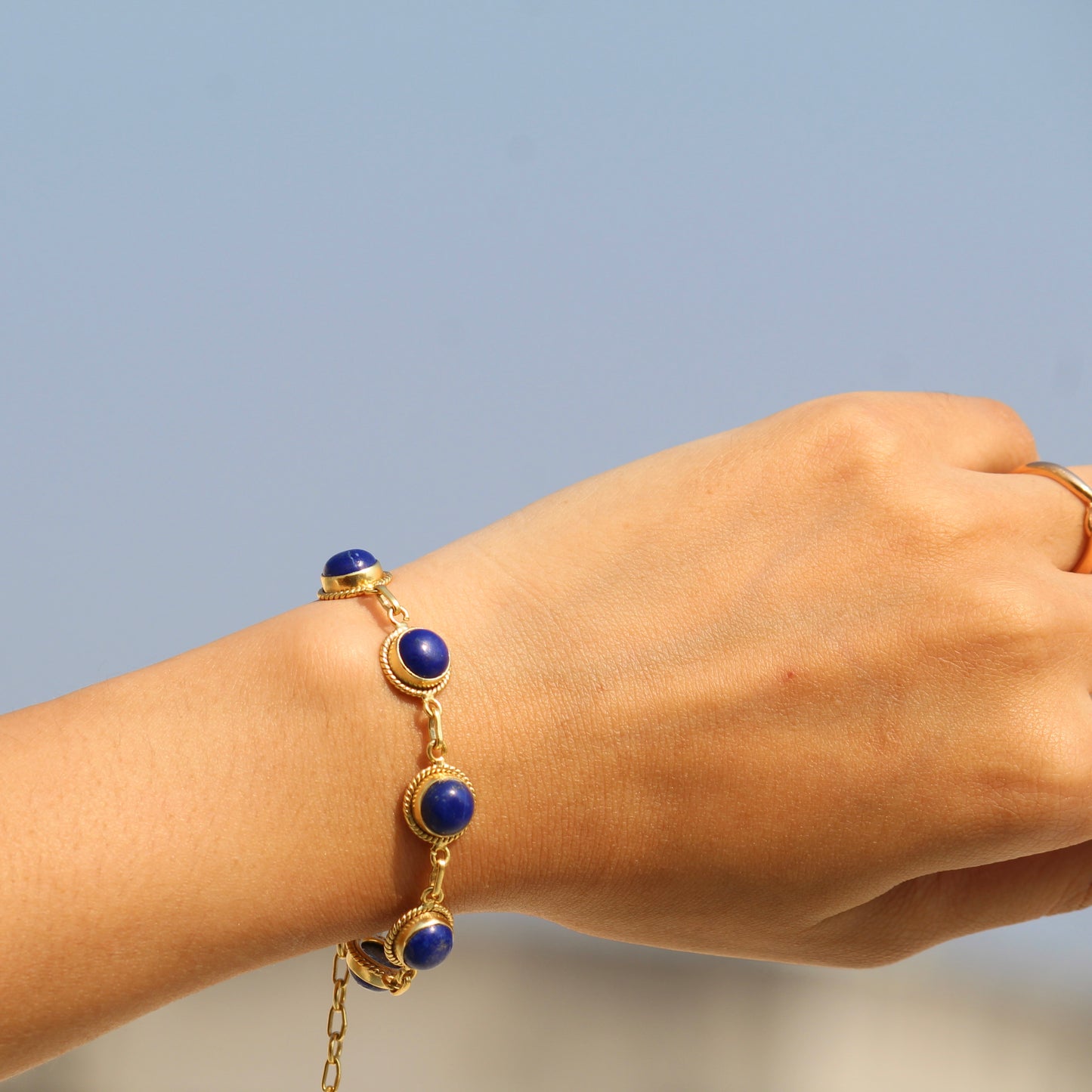 Blue Lapis Bracelet